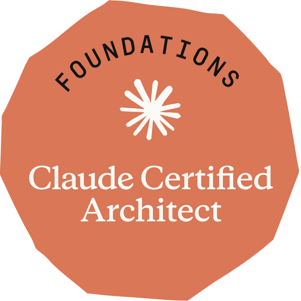 Claude Certified Architect - Foundations badge